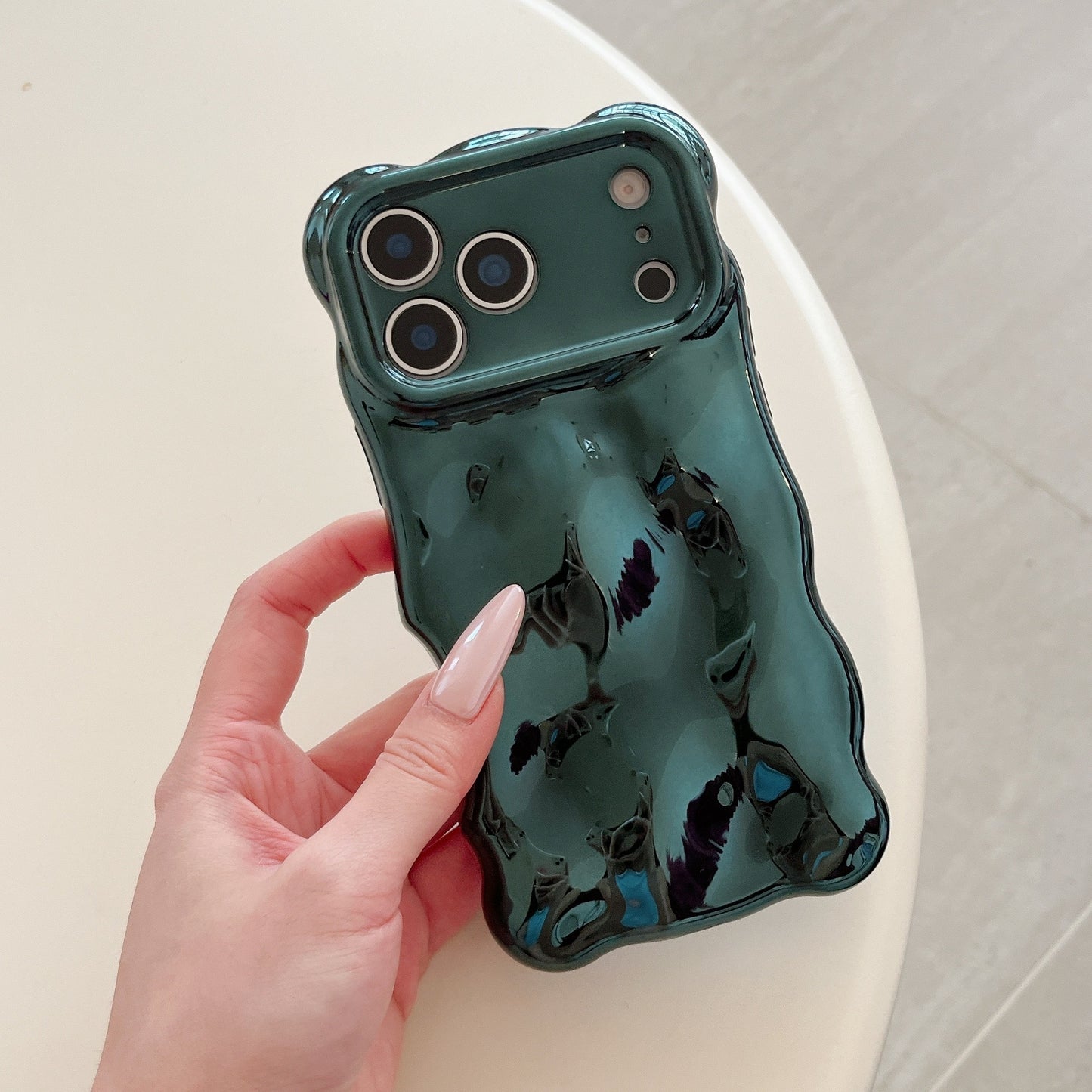 iPhone 17 Air 16 15 Pro Max スマホケース クリエイティブなパーソナライズ電気メッキ立体テクスチャ携帯電話ケース