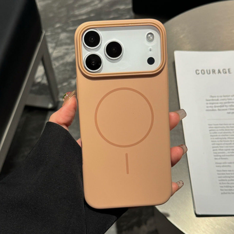 iPhone 17 Air 16 15 Pro Max スマホケース 超薄型フロストPCハードフォンケース 肌触りのマグネット式フォンケース