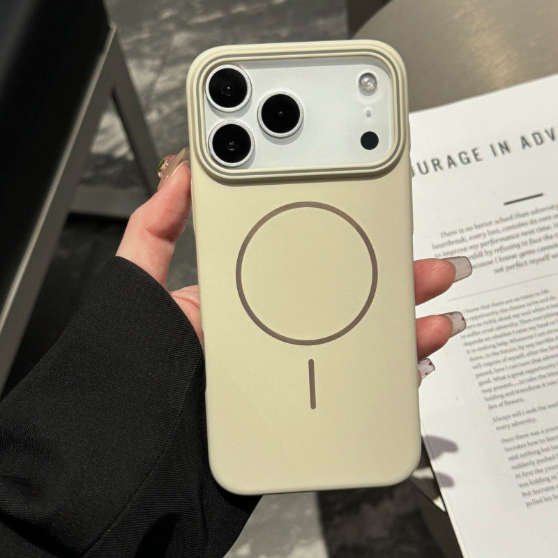 iPhone 17 Air 16 15 Pro Max スマホケース 超薄型フロストPCハードフォンケース 肌触りのマグネット式フォンケース