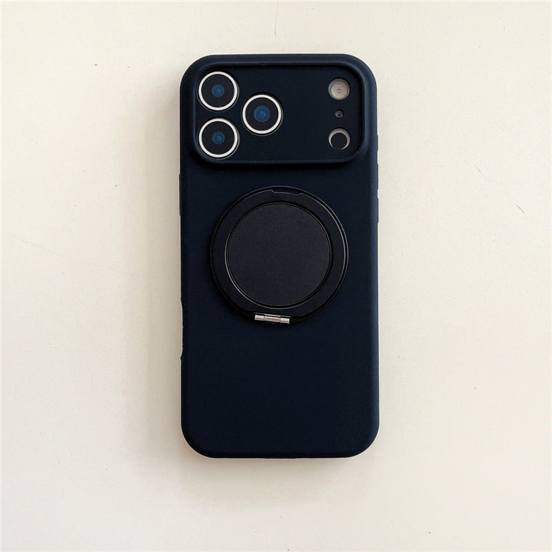 iPhone 17 Air iPhone 16 Pro Max 回転ブラケット液体肌に優しいソフトシリコン携帯電話ケースMagSafe磁気携帯電話ケース