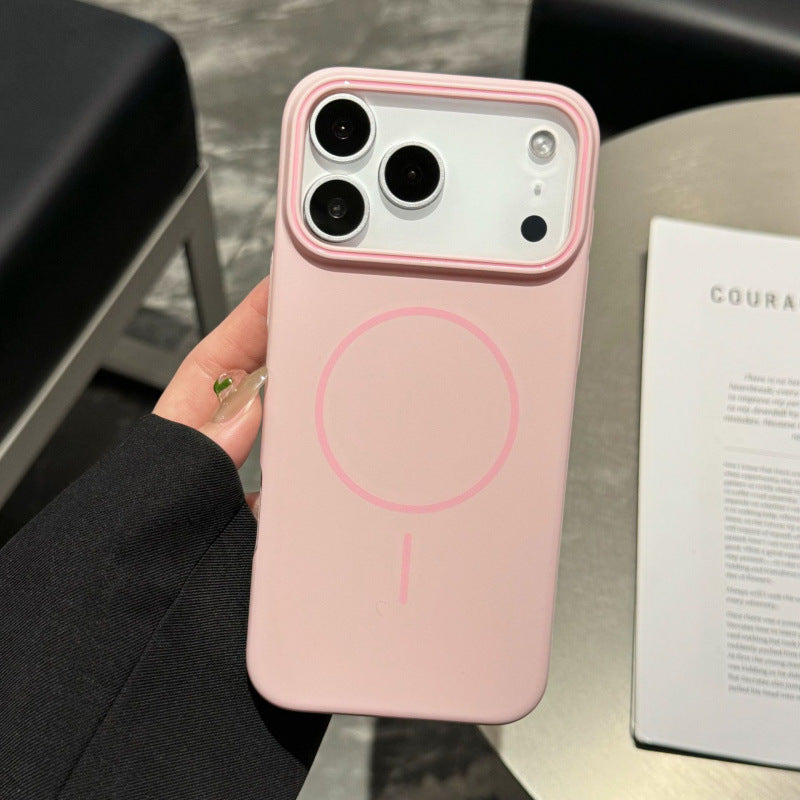 iPhone 17 Air 16 15 Pro Max スマホケース 超薄型フロストPCハードフォンケース 肌触りのマグネット式フォンケース