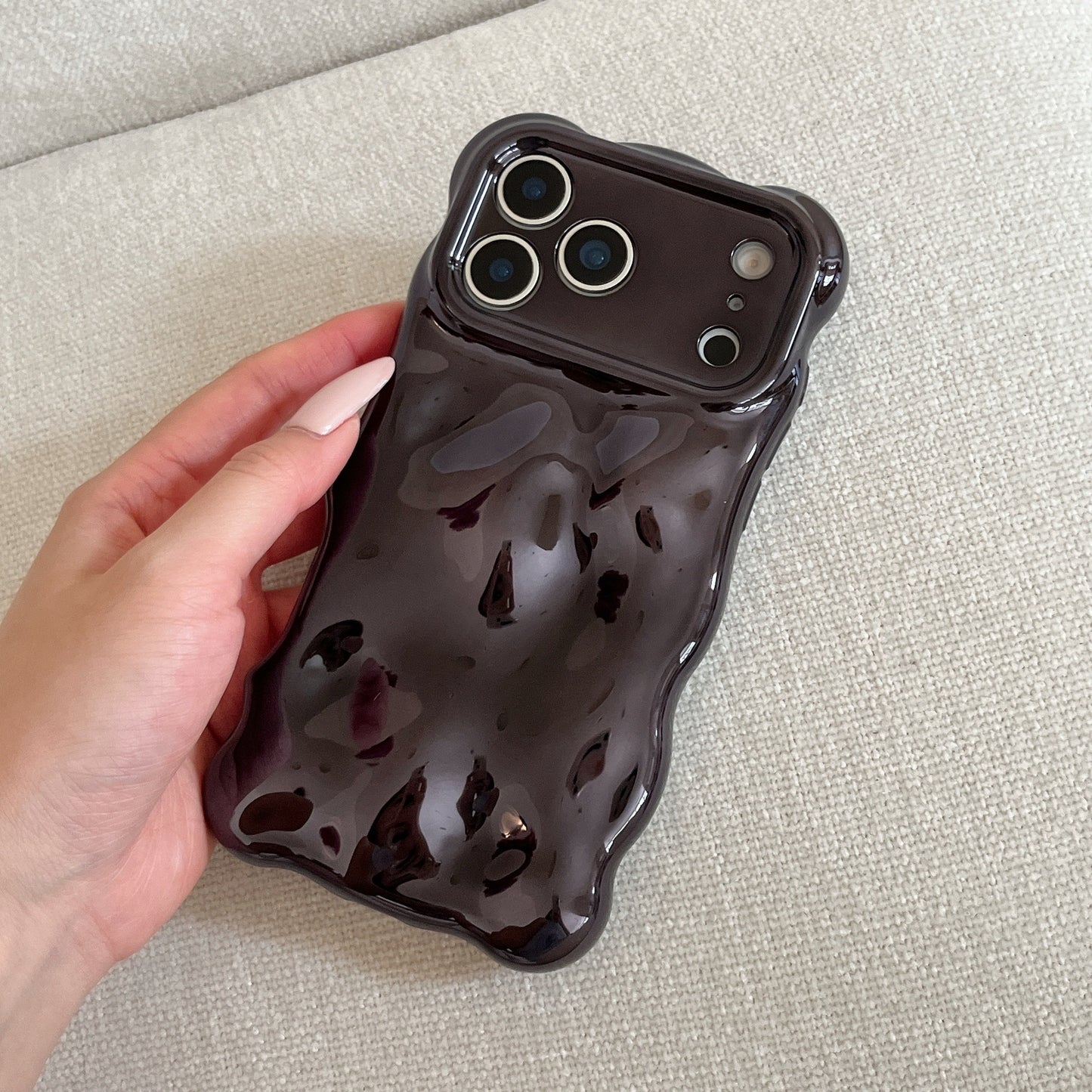 iPhone 17 Air 16 15 Pro Max スマホケース クリエイティブなパーソナライズ電気メッキ立体テクスチャ携帯電話ケース