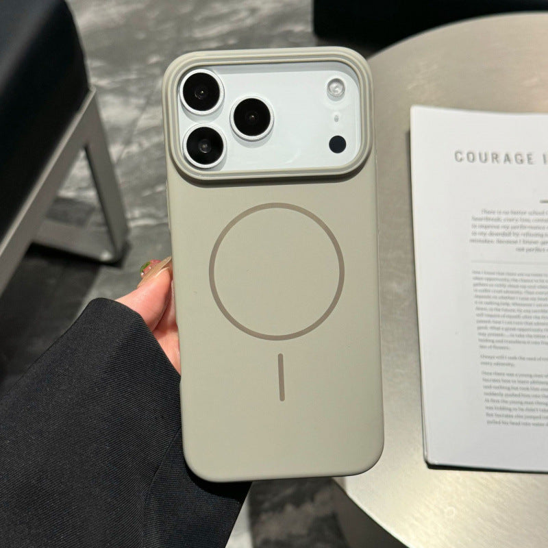 iPhone 17 Air 16 15 Pro Max スマホケース 超薄型フロストPCハードフォンケース 肌触りのマグネット式フォンケース