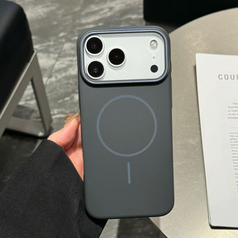 iPhone 17 Air 16 15 Pro Max スマホケース 超薄型フロストPCハードフォンケース 肌触りのマグネット式フォンケース