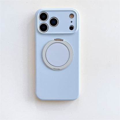 iPhone 17 Air iPhone 16 Pro Max 回転ブラケット液体肌に優しいソフトシリコン携帯電話ケースMagSafe磁気携帯電話ケース