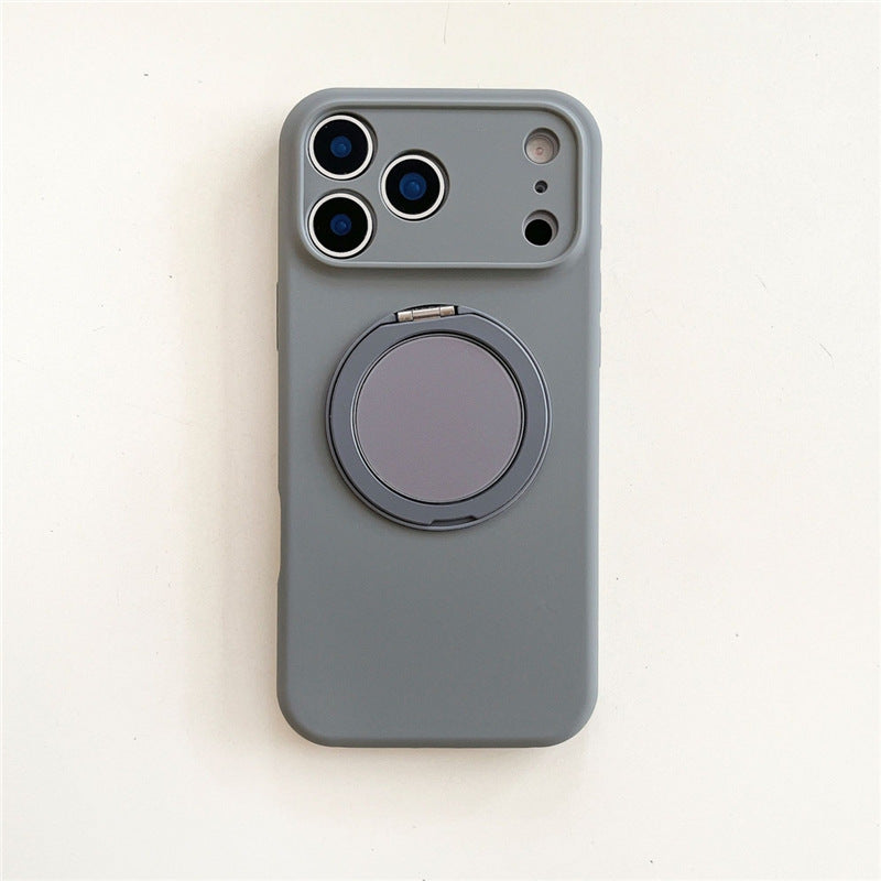 iPhone 17 Air iPhone 16 Pro Max 回転ブラケット液体肌に優しいソフトシリコン携帯電話ケースMagSafe磁気携帯電話ケース